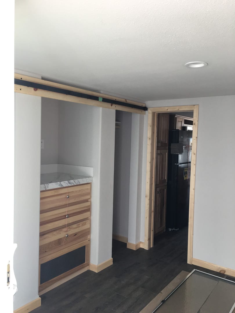 Champion Athens APH-528-SL - Double Loft - Bedroom Closet and Door