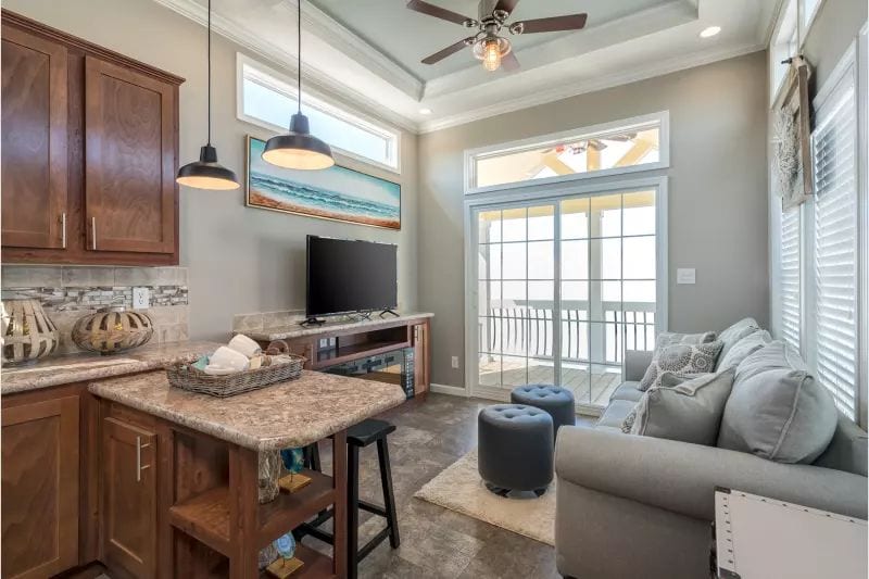 Champion Athens Model APH-536 - Kitchen to Living Room