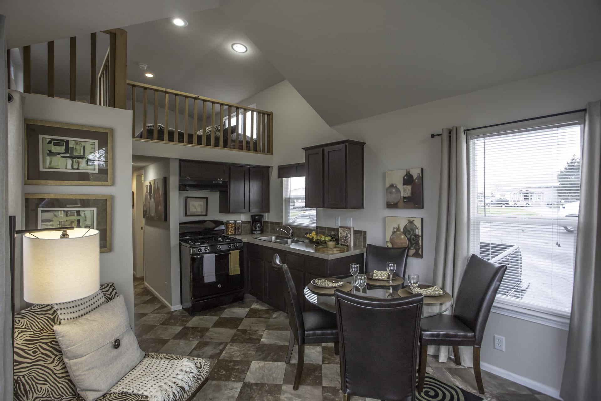 Palm Harbor - Alpine Vista - Display Model - Dining Room and Kitchen