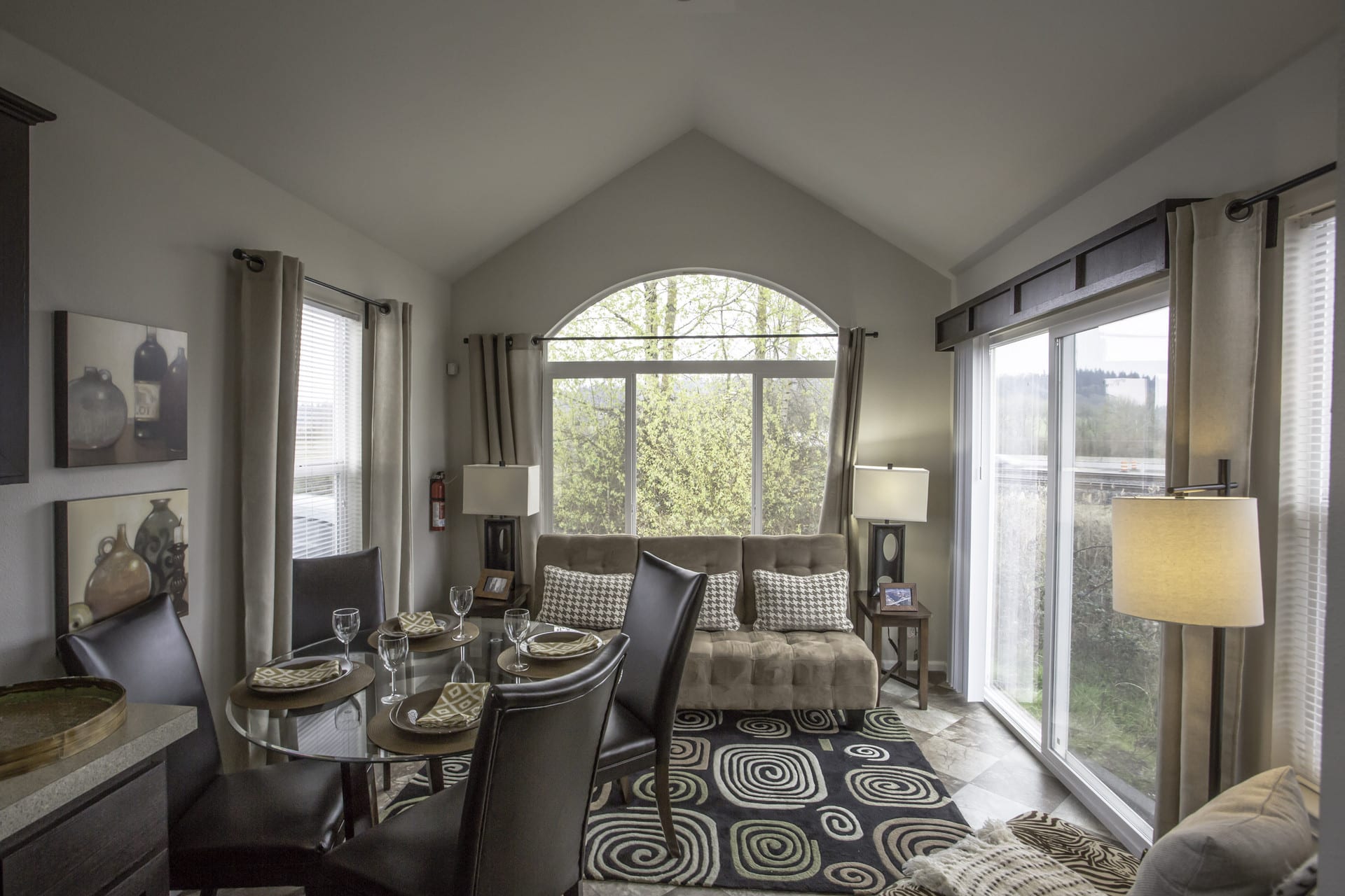 Palm Harbor - Alpine Vista - Display Model - Dining and Living Room