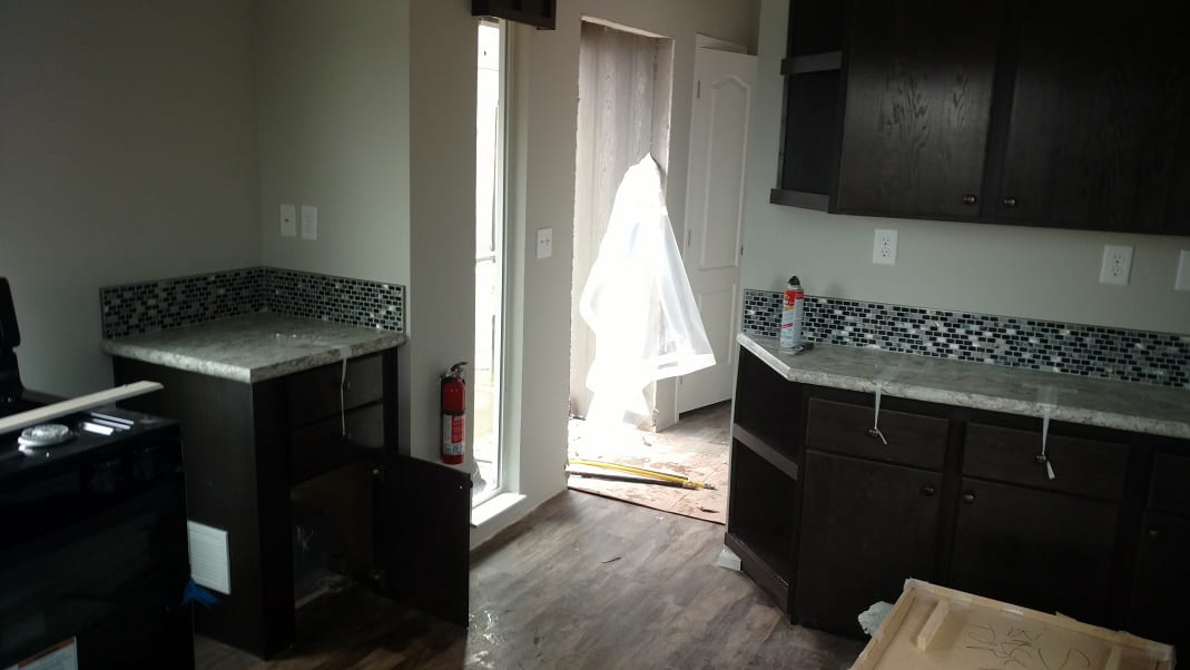 Palm Harbor - Overlook Vista - Bauer Model - Kitchen to Hall