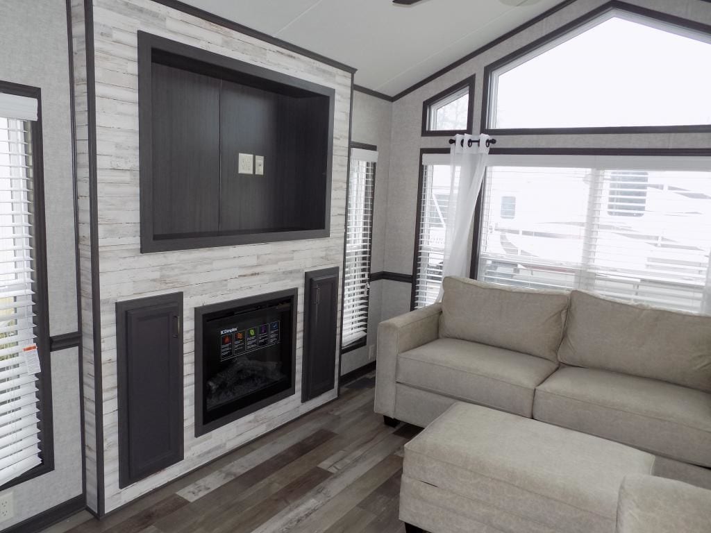 Woodland Park Timber Ridge - Acadia (TR-203) - Living Room Entertainment Center