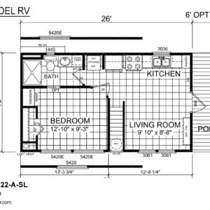 Champion Athens - APH 522 SL | Park Model Homes