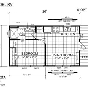 Champion Athens - APH 522A | Park Model Homes